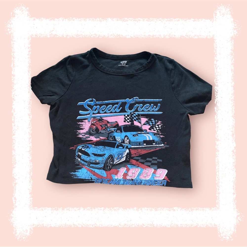 Cotton On speed crew crop top.